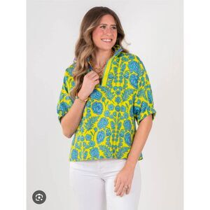 Emily McCarthy Joy Bouquet Top L $198